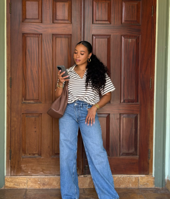 Qeira Striped Top