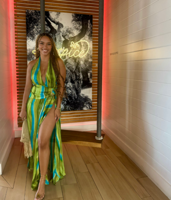 Samoa Green Dress