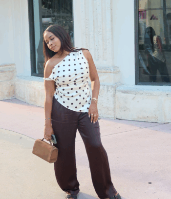 Miranda Polka Dot Top