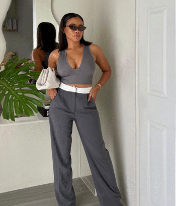 Uban Stretch Crop Top