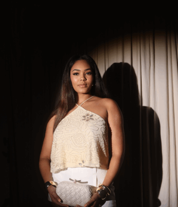 Wendy Champagne Beaded Cami Top