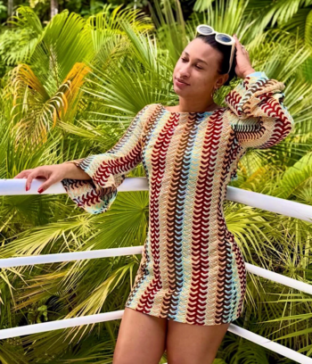 Mini Maya Crotchet Dress