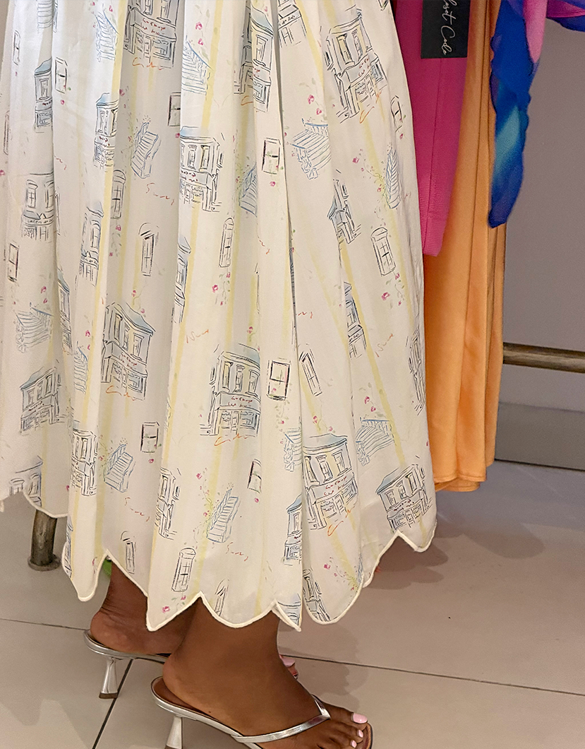 Barlet Midi Skirt